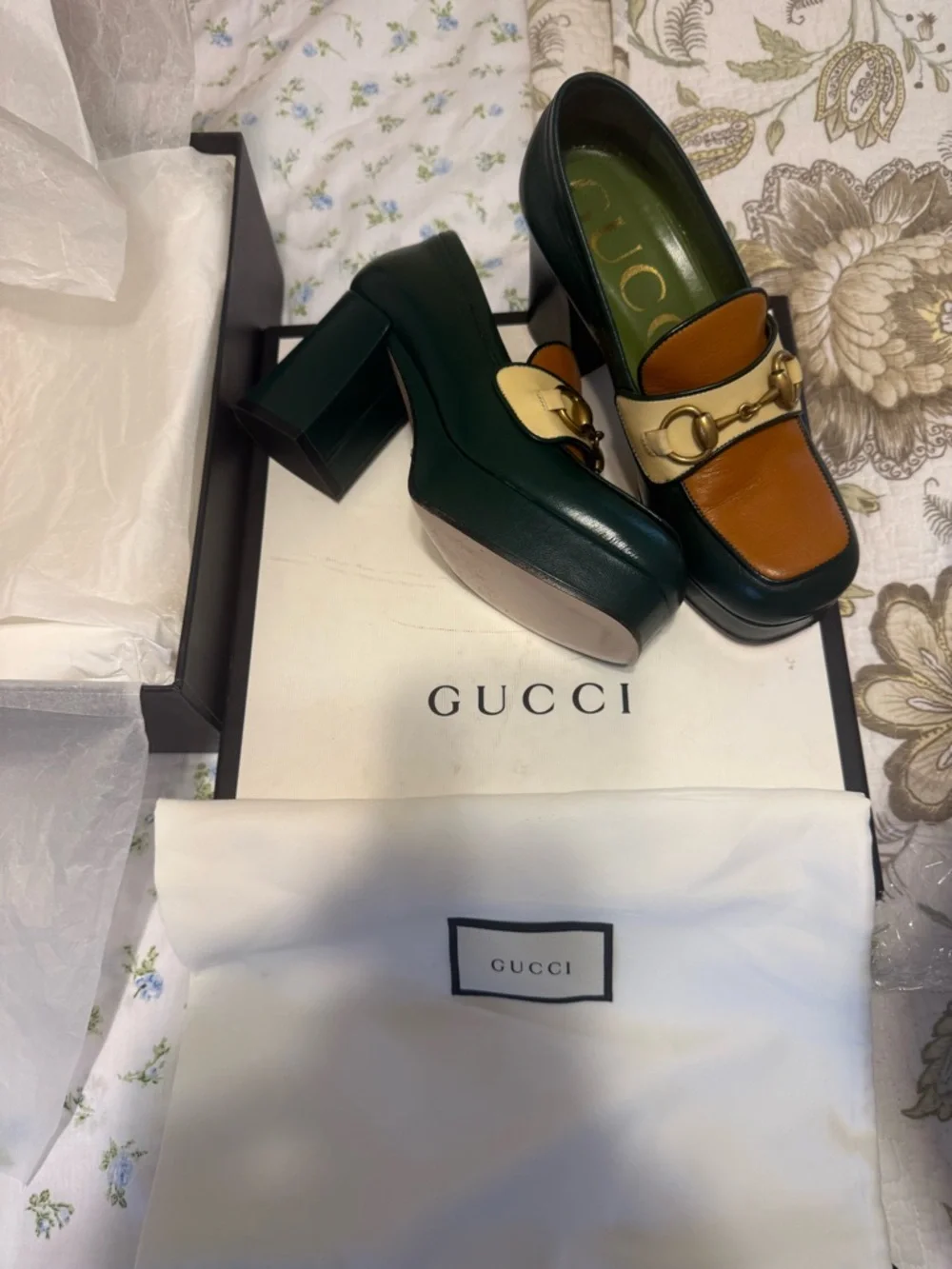 Gucci Houdan platform loafer pump - Picture 2 of 3